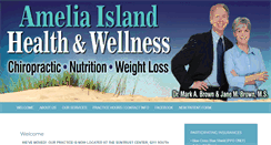 Desktop Screenshot of ameliaislandhealth.com