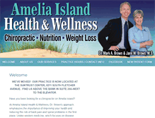 Tablet Screenshot of ameliaislandhealth.com